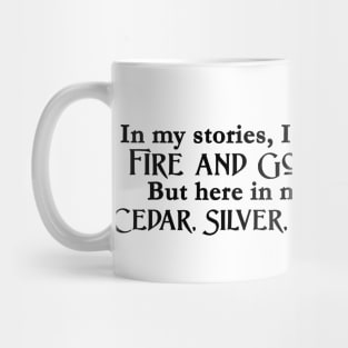 Cedar, Silver, and Summer Air Mug